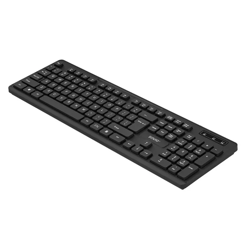 Savio KB-02 näppäimistö Home/Office USB QWERTY musta