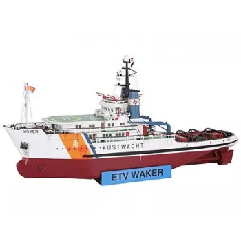 REVELL muovinen pienoismallirakennussarja laiva Kustwacht Waker mittakaava 1:200 – yksityiskohtainen rakennussarja