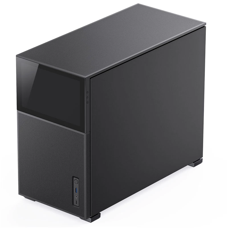 Jonsbo D31 MESH Screen Micro-ATX-kotelo, karkaistu lasi - musta