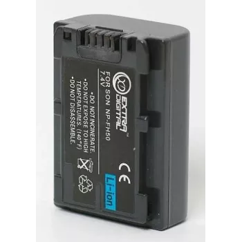 Extra Digital -akku NP-FH50 7,2V 1860mAh yhteensopiviin kameroihin ja tallentimiin