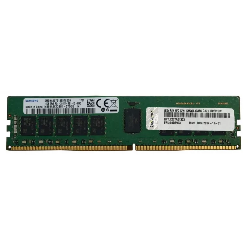 Lenovo - TruDDR4 - DDR4 - moduuli - 16 GB - DIMM 288-PIN - 3200 MHz 1.2 V puskuroimaton ECC