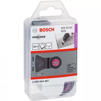 Bosch 2 608 664 487 -monitoimityökalun lisäosa, teräsarja