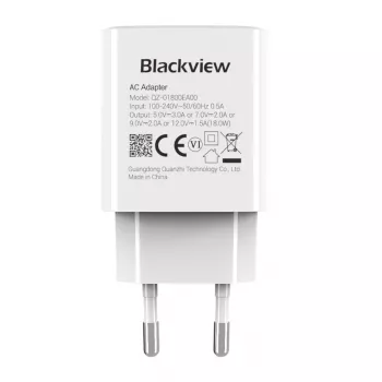Laturi BLACKVIEW CHAR-18W 18 W teho — kompakti USB-seinälaturi mobiililaitteille