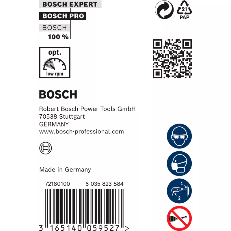 Pora Bosch 2608596346 erittäin kestävä tarkka
