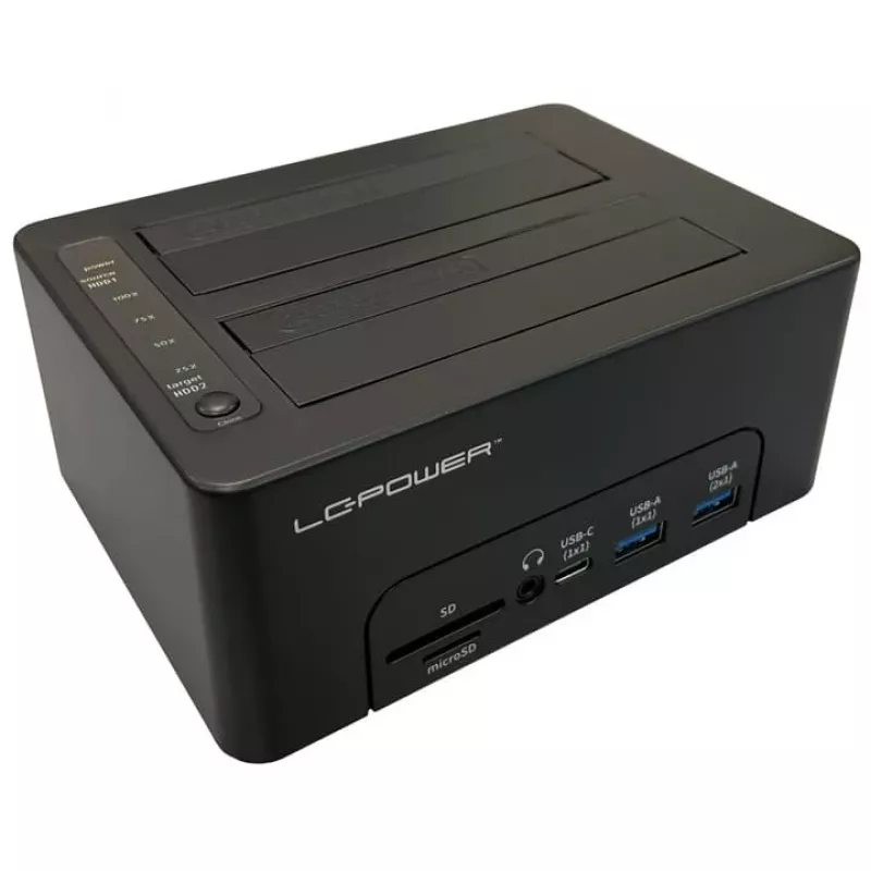 LC-Power telakointiasema USB 3.2 Gen 2x1