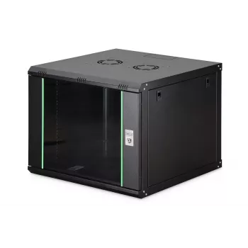 Seinäasennusteline Digitus DN-19 09U-6/6-EC-SW