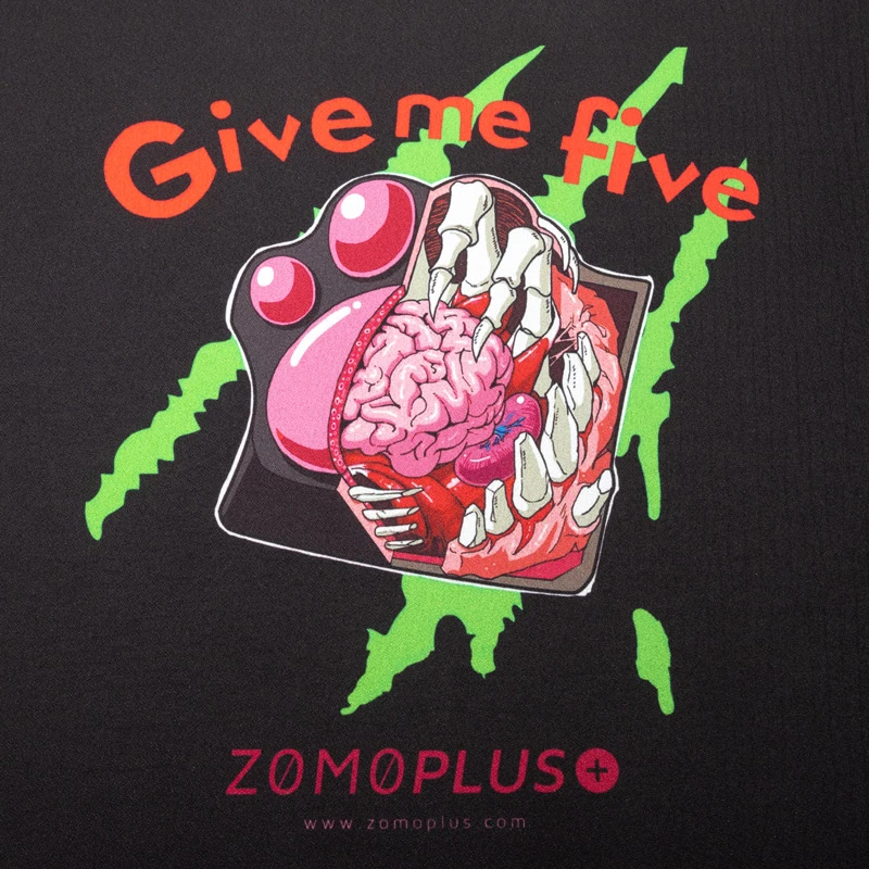 Hiirimatto ZOMOPLUS Give Me Five Gaming 500×420 mm, musta