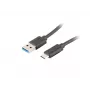 Lanberg CA-USBO-31CU-0018-BK USB-kaapeli 1,8 m USB 3.2 Gen 1 (3.1 Gen 1) USB-C USB-A musta (CA-USBO-31CU-0018-BK)