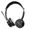Tellur Voice Pro Wireless -kuulokemikrofoni puhelinkeskuskäyttöön musta TLL411007