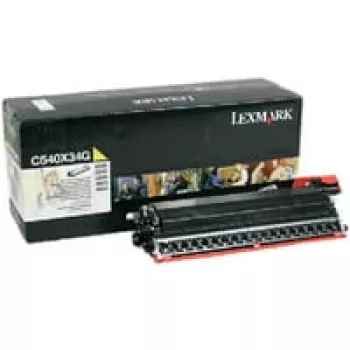 Lexmark - kehitysyksikkö keltainen - 30 000 sivua - malleihin C540, 543, 544, 546, X543, 544, 546, 548 (0C540X34G)