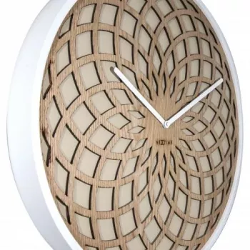 NeXtime kello 3150be Sun Small, Ø35 cm, seinäkello, beige