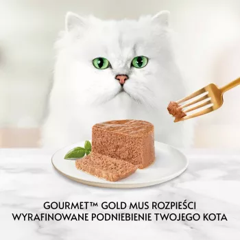 Märkäruoka kissoille Purina Nestlé GOURMET Gold kalkkuna 85 g tölkki aikuisille kissoille, ylipainon hallintaan