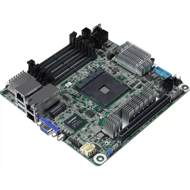 ASRock X570D4I-2T emolevy AMD X570 Socket AM4 Mini ITX