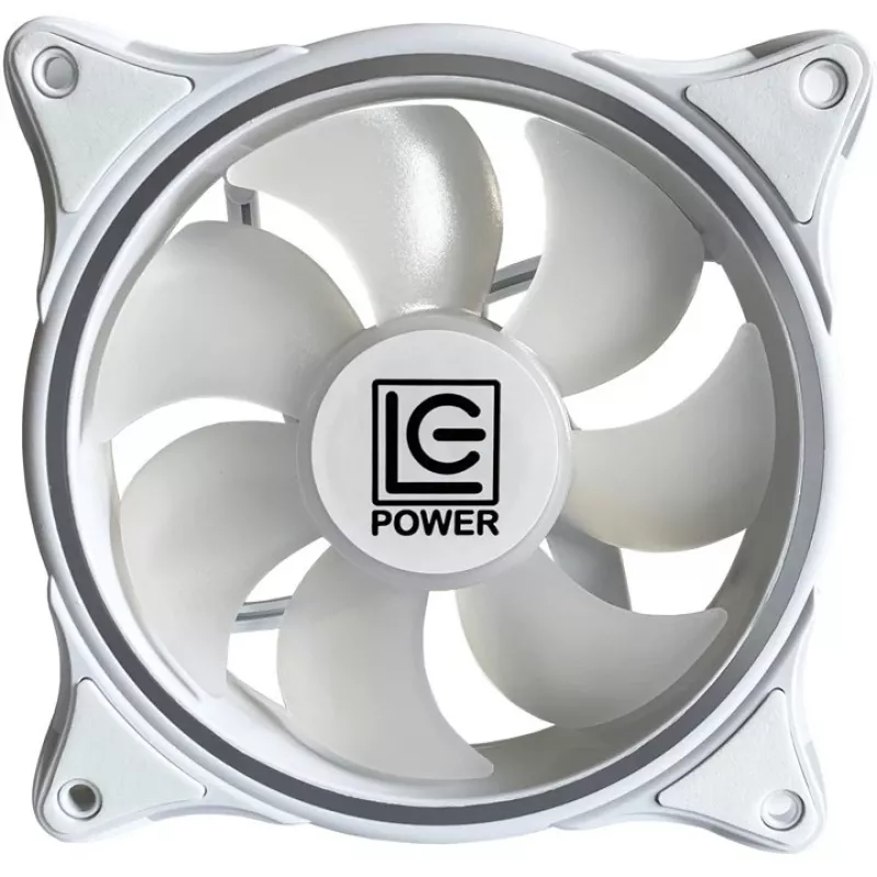 LC-Power LC-CF-120-ARGB-W 120mm ARGB kotelotuuletin – valkoinen