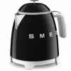 SMEG vedenkeitin (KLF05BLEU) mini 0,8L musta