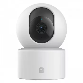IP-valvontakamera Xiaomi Smart Camera C201 — sisäkäyttöön, pallomainen, 2 MP 1920x1080, 110° kuvakenttä, 360° kääntöalue, 0–108° kallistus, WLAN, IR 940 nm