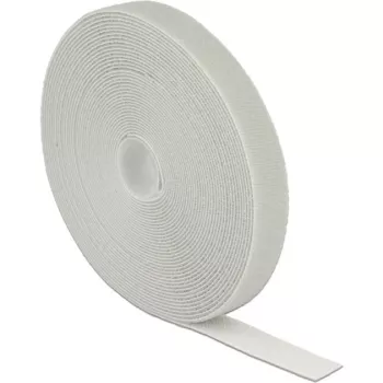 Tarranauha DELOCK 18281 — 20 mm × 10 m, harmaa, 1 kpl