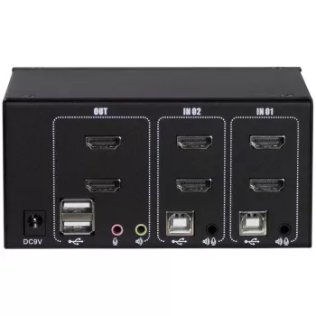 KVM-kytkin Inter-Tech AS-22HA HDMI