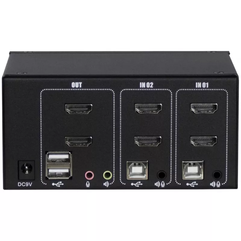 KVM-kytkin Inter-Tech AS-22HA HDMI
