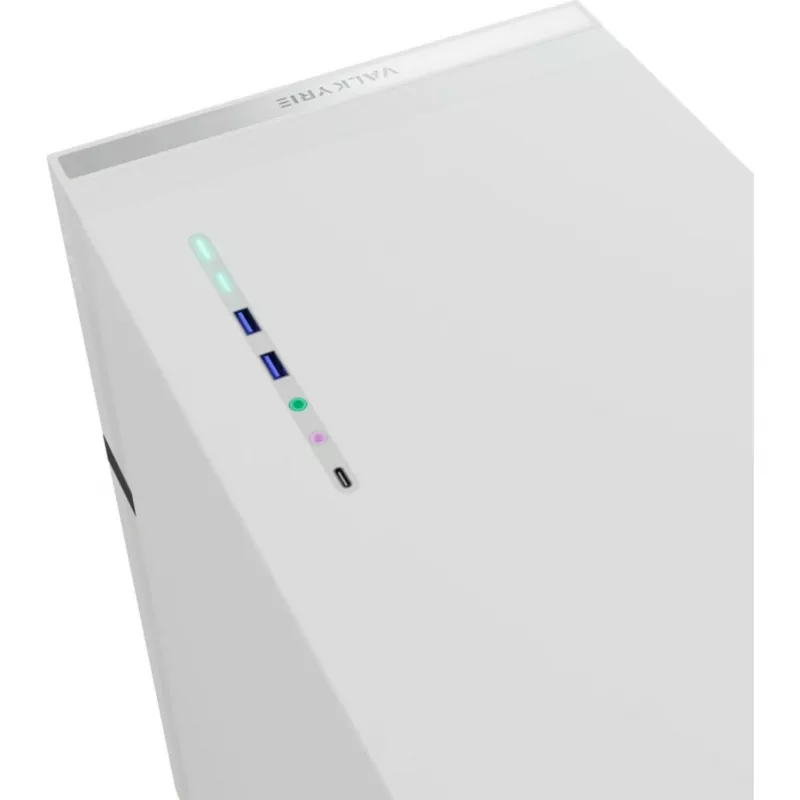 VK02 Lite, tornikotelo valkoinen, temperlas