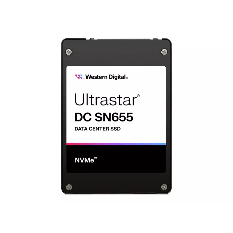 SSD-asema WESTERN DIGITAL Ultrastar DC SN655 3,84 TB and3 PCIe TLC ISE