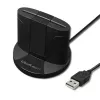 Älykortinlukija Qoltec 50632 USB 2.0 musta 1 m kaapeli