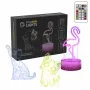Pöytä-/koriste-LED-valaisin MANTA SNL119RGB RGB 3D eläinvalaisin sisustuskoristeeksi