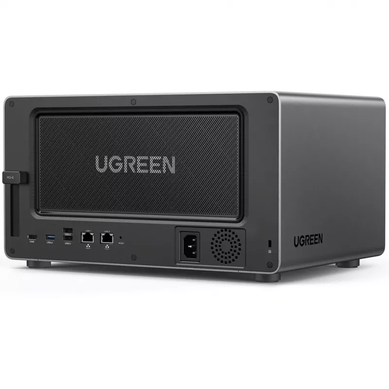 UGREEN NASync DXP8800 Plus 8-paikkainen NAS 0/8 SATA + 0/2 M.2 SSD, 2x 10GbE, 8GB RAM