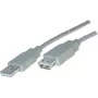 USB-kaapeli ShiverPeaks BS77122 1,8 m USB 2.0 harmaa