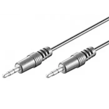 Audiokaapeli 3,5 mm uros-uros MediaRange MRCS140 1 m musta