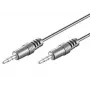 Audiokaapeli 3,5 mm uros-uros MediaRange MRCS140 1 m musta