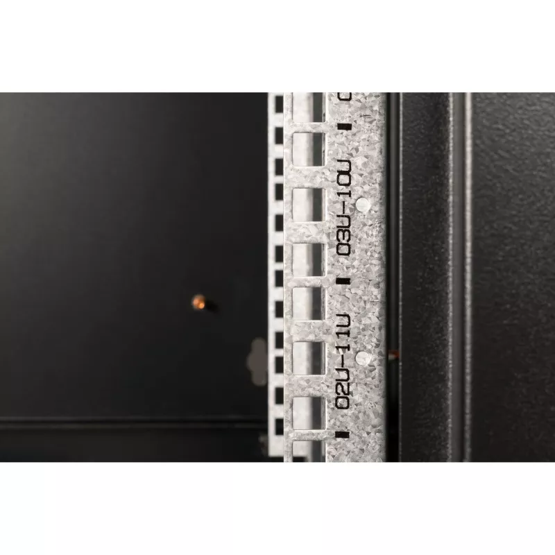 Seinäasennusteline Digitus DN-19 12-U-SW