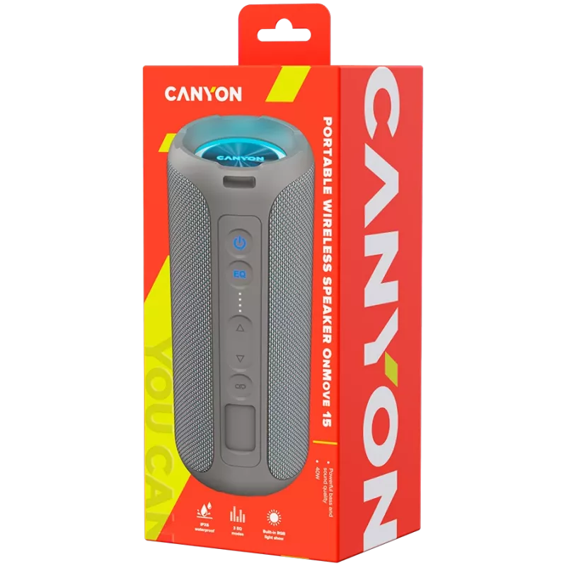 Canyon CNE-CBTSP15BG kannettava kaiutin beige