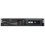 Rack-asennettava UPS Infosec X4 2000 RM Plus 2 kVA / 1200 W, 10 pistorasiaa tyyppi F, LCD, Line-Interactive