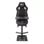 Subsonic SA5681 racing-cockpit musta punainen tekonahka verkko metalli