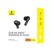 Baseus Bowie E20 kuulokemikrofoni langaton in-ear puhelut/musiikki Bluetooth musta
