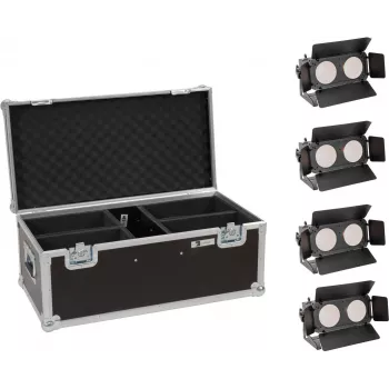 LED-sarja EUROLITE CBB-2 WW/CW Fairlight 4x — näyttämö-/arkkitehtuurivalaisinsarja, 4 valonheitintä, lämmin-/kylmävalkoinen