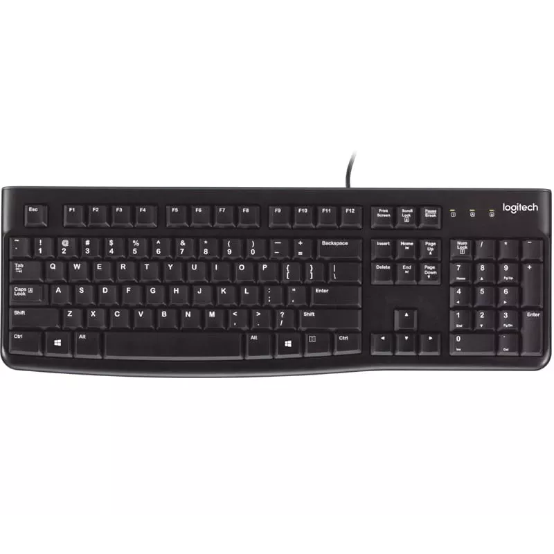 Näppäimistö K120 For Business Blk - Heb - EMEA-914