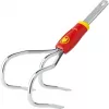 WOLF-Garten BE-M Multi-Star käsiviljelijä, 11 cm, punainen/keltainen (71AAA003650)
