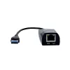 Akyga AK-AD-31 USB 3.0 - Gigabit Ethernet -adapteri, RJ45, 15 cm kaapeli, musta