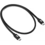 OWC Thunderbolt 5 USB-C-kaapeli 240W 0,8m musta