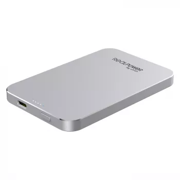 RealPower varavirtalähde PB-5000 MAG hopea 5 000 mAh