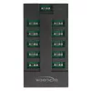 Delock - RGB LED valokeskitin - 10 liitäntää - musta (64128)