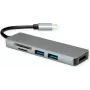 ROLINE-telakointiasema Type C HDMI 2x USB3.2 Gen1 A SD/MicroSD - digitaalinen/tieto (12.02.1019)