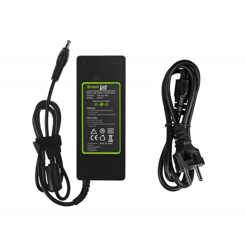 Green Cell AD21P virtalähde sisäkäyttöön 90 W musta