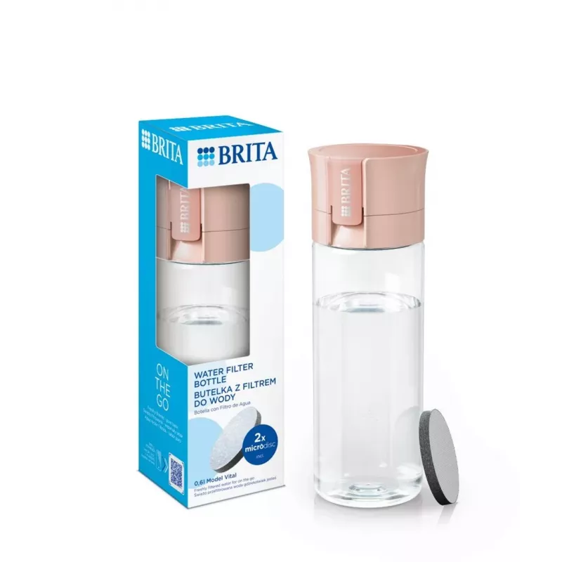 Brita Vital persikka 2 viipaleen suodatinpullo