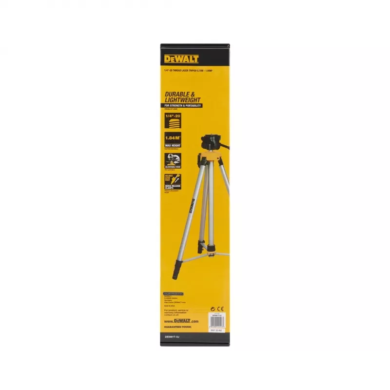 Laser-vesivaa'an lisävaruste DeWALT DE0881T-XJ 1 kpl