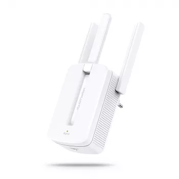Mercusys WiFi N -toistin 300Mbps WiFi-verkon laajennin langaton vahvistin MW300RE (N300, 2 ulkoista antennia)