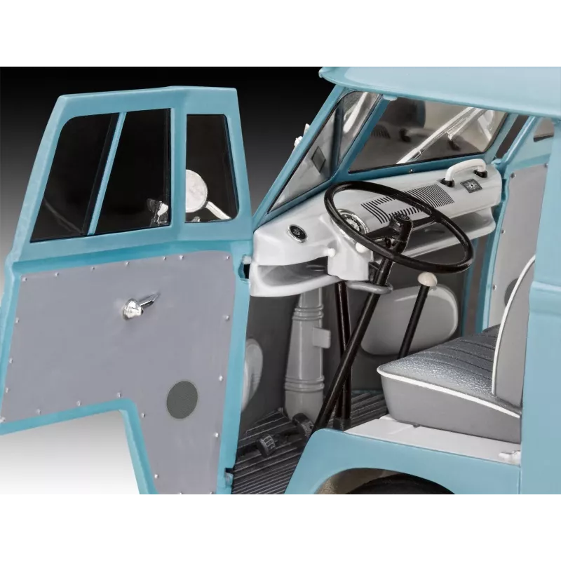 Muovimalli VW T1 Panel Van - Gulf-koristelu 1/24