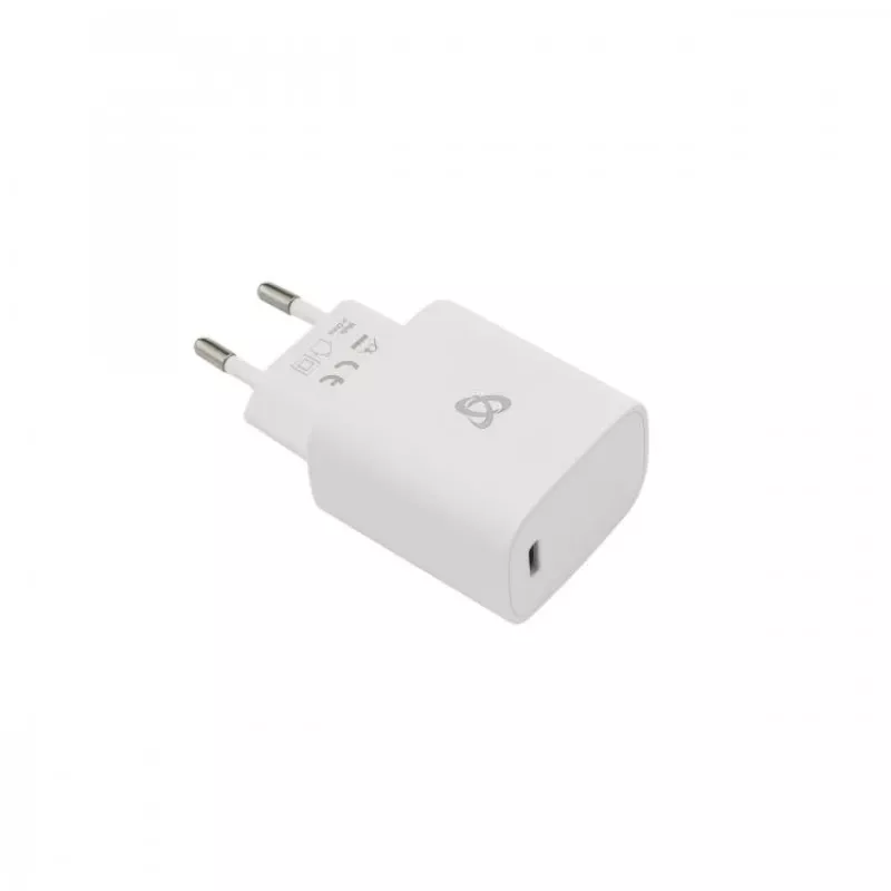 Sbox HC-120 USB Type-C virtalähde valkoinen